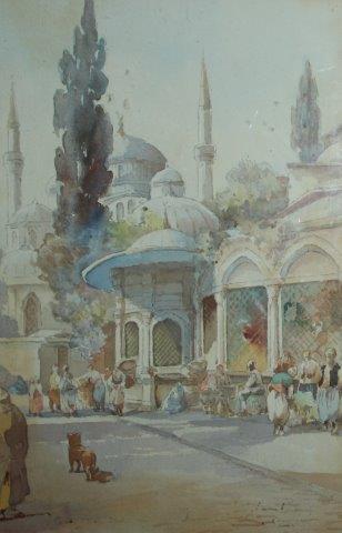 Watercolour of India